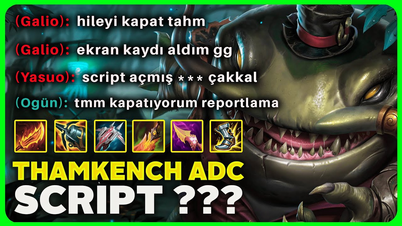 ADC TAHMKENCH HİLE SANDILAR !! KANSER OLDULAR !! EN KANSER BOT PRE 2'LİSİ !! | Ogün Demirci