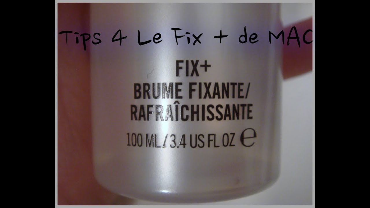 Tips 4 ⚇ Le Fix + de MAC