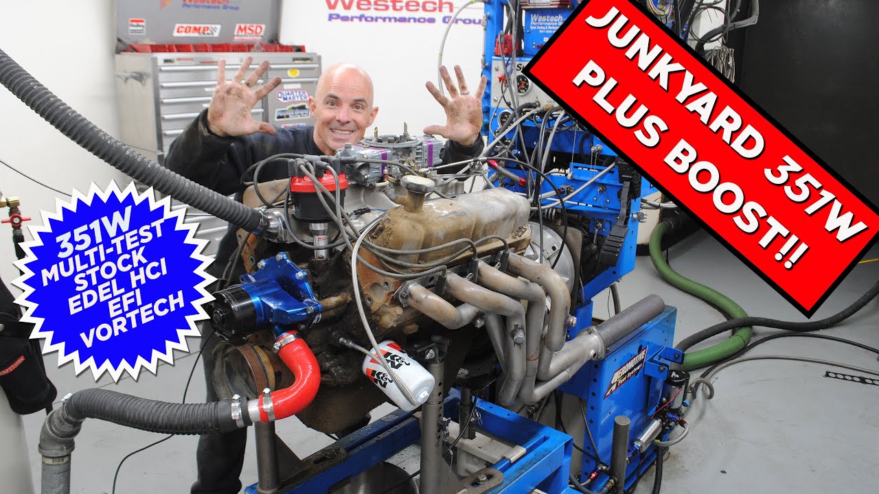 LOW$-JUNKYARD 351W-BETTER THAN 5.0L?