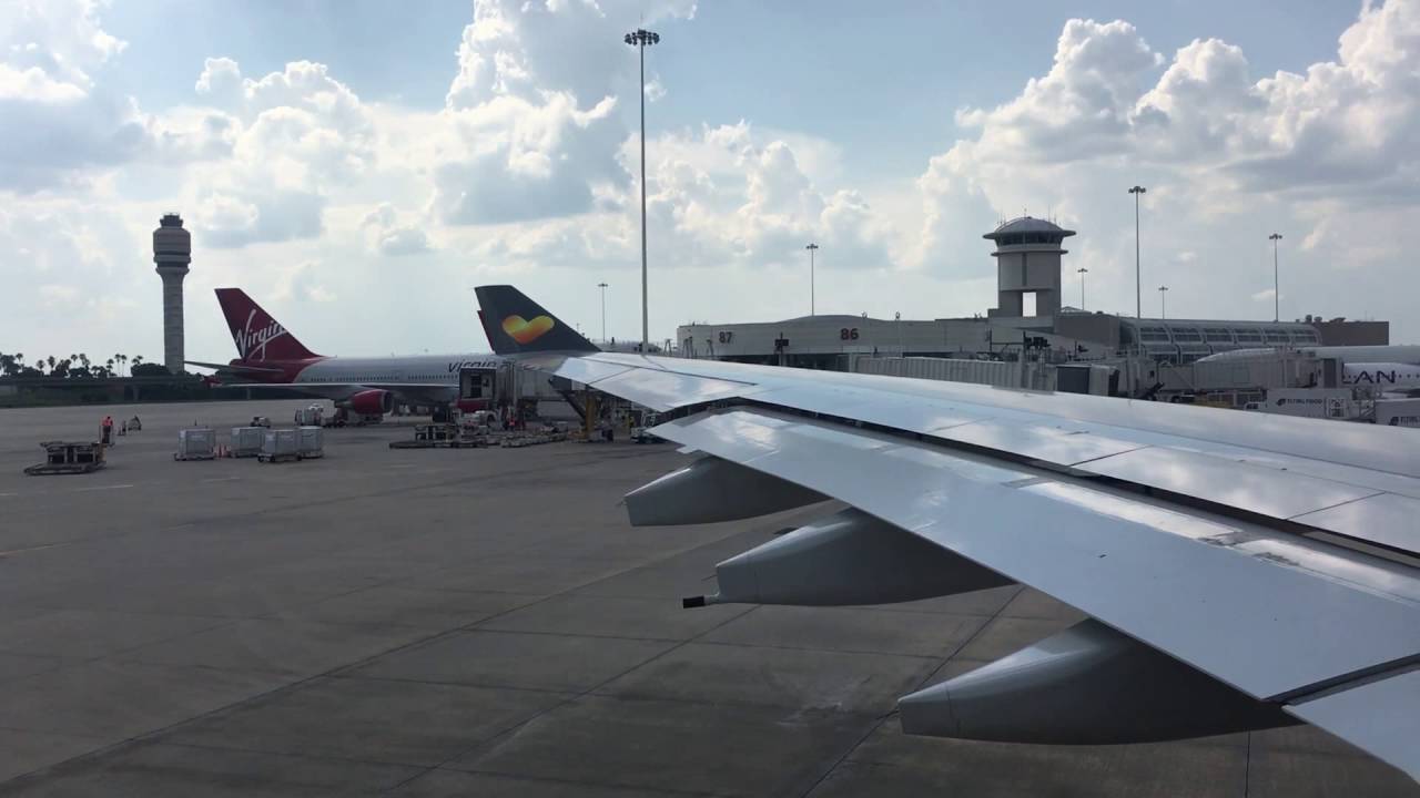 Thomas Cook A330 Economy Class Orlando to Manchester (Full Flight)