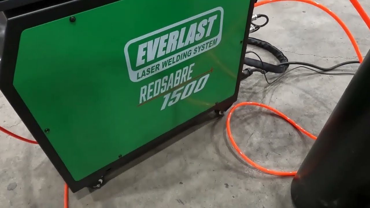 Everlast Laser welder 1500 Watt overview
