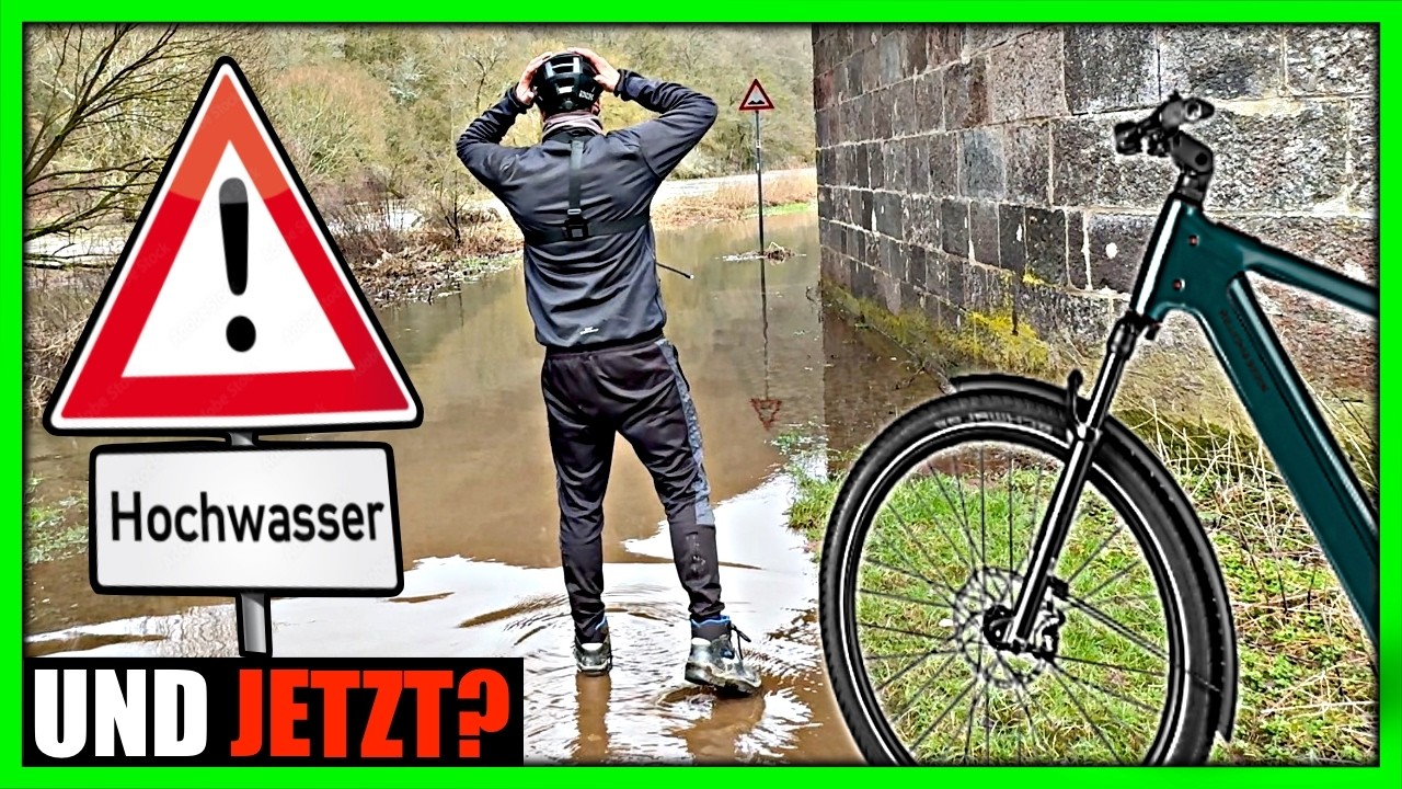 Kann mich das HOCHWASSER am NAHE-RADWEG stoppen? ⚠️