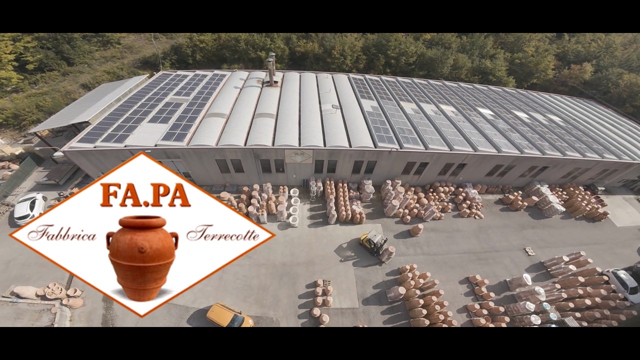 Azienda Terrecotte FaPa Petroio, Drone View.