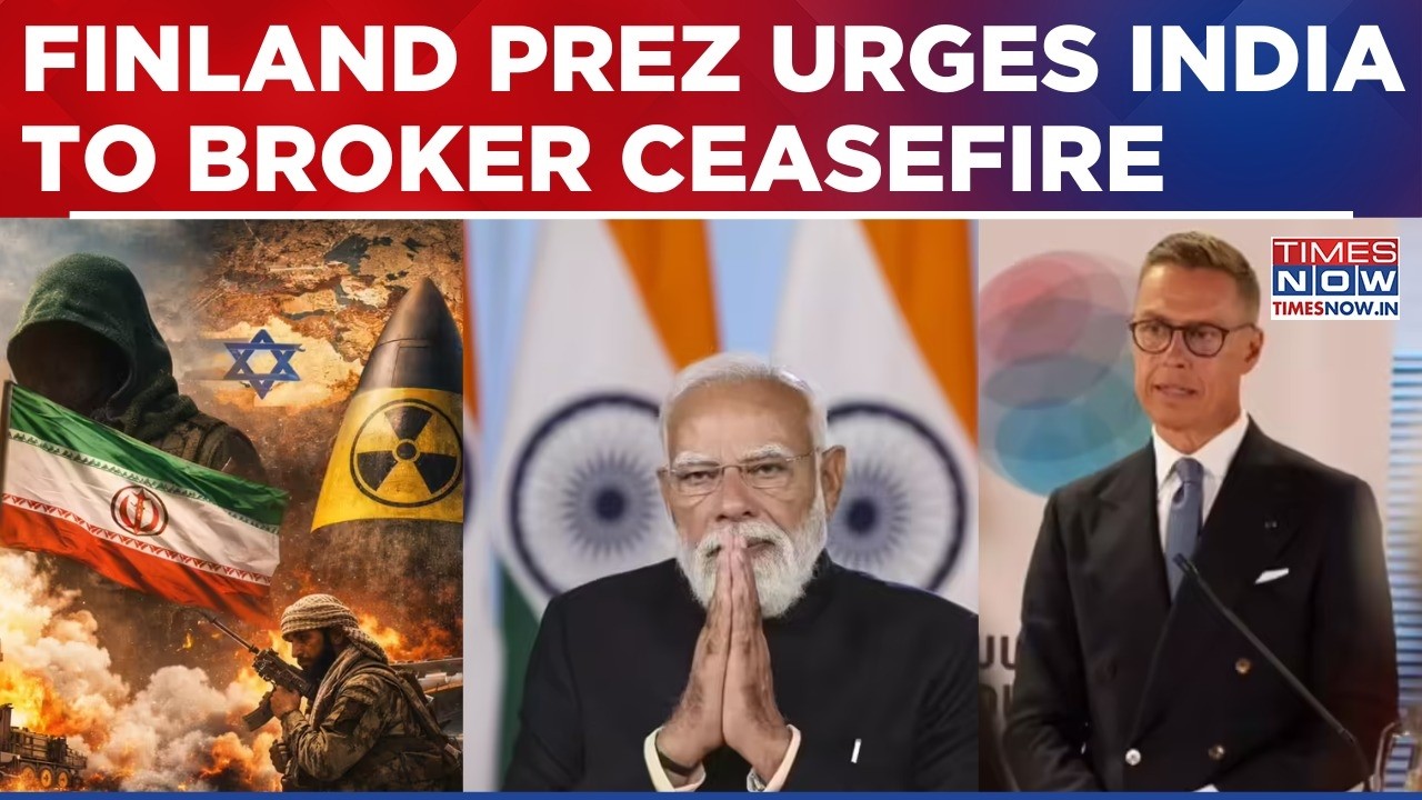 Finland Prez Stubb Urges India To Broker Ceasefire Between US-Iran, Can Bharat End Gulf Crisis?