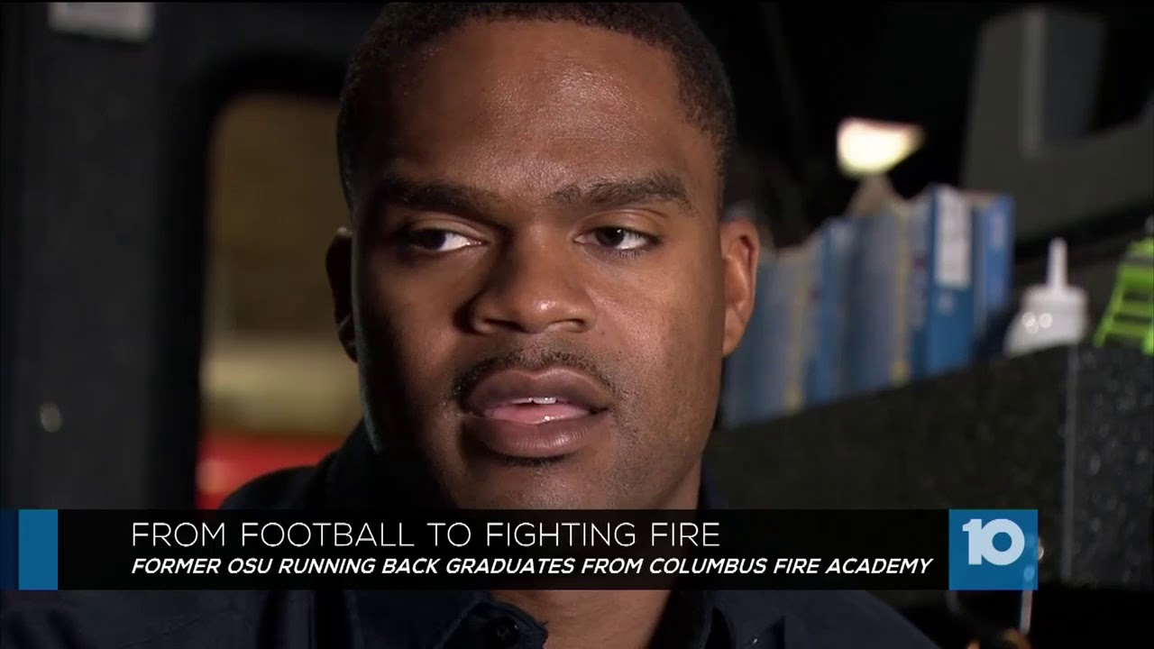 Former Ohio State running back graduates from Columbus Fire Academy