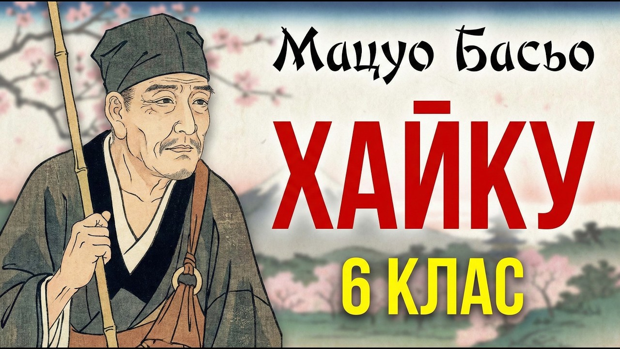 Мацуо Басьо. ХАЙКУ — аналіз віршів | Зарубіжна література 6 клас (НУШ)