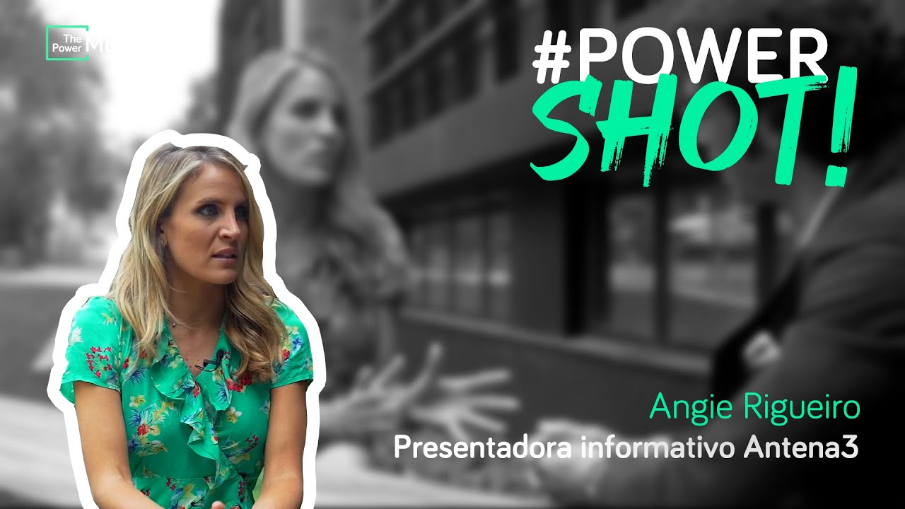 Angie Rigueiro, Presentadora informativo Antena3 | POWERSHOT