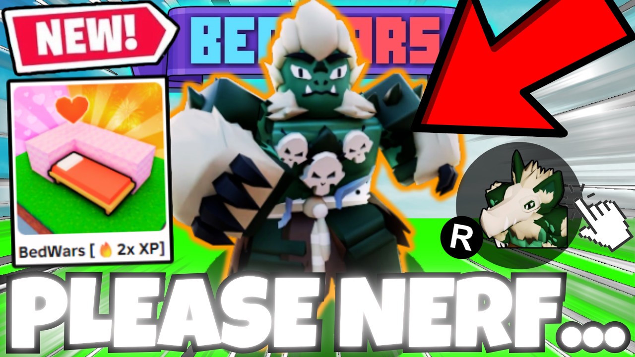 New Update Just BROKE THIS KIT in Roblox Bedwars.. (UNFAIR)