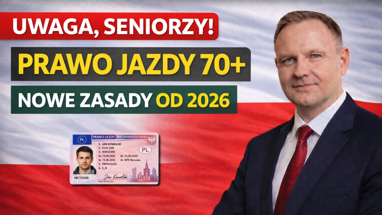 Zmiany w prawie jazdy dla seniorów od 2026 roku: Co warto wiedzieć?