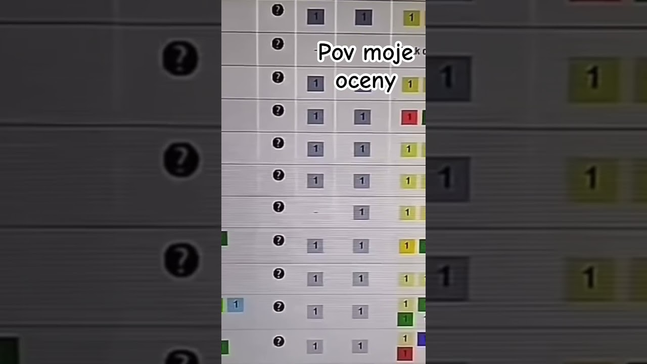 Pov moje oceny