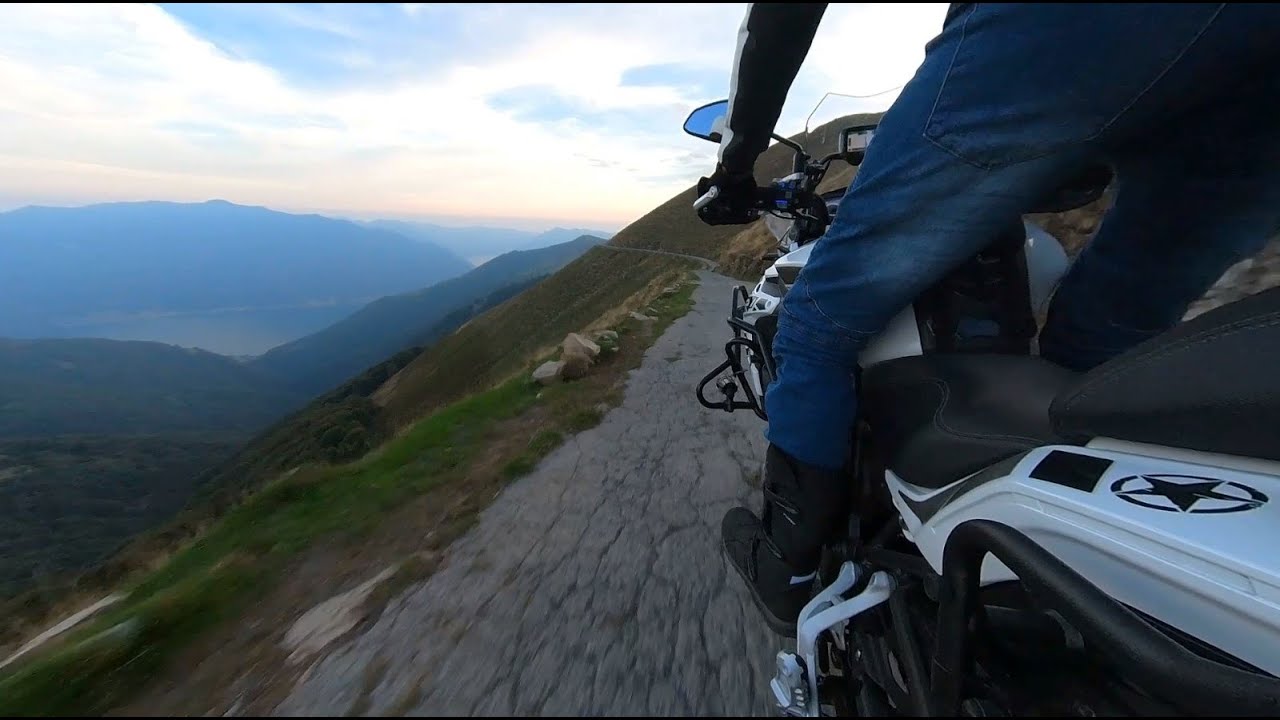Benelli TRK 502x - Discesa Rifugio Venini Rifugio Boffalora - Film