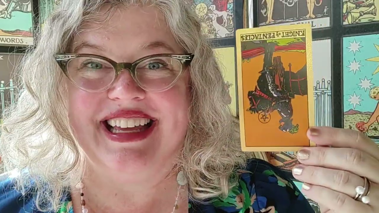 Thursday Card: Knight of Pentacles reversed