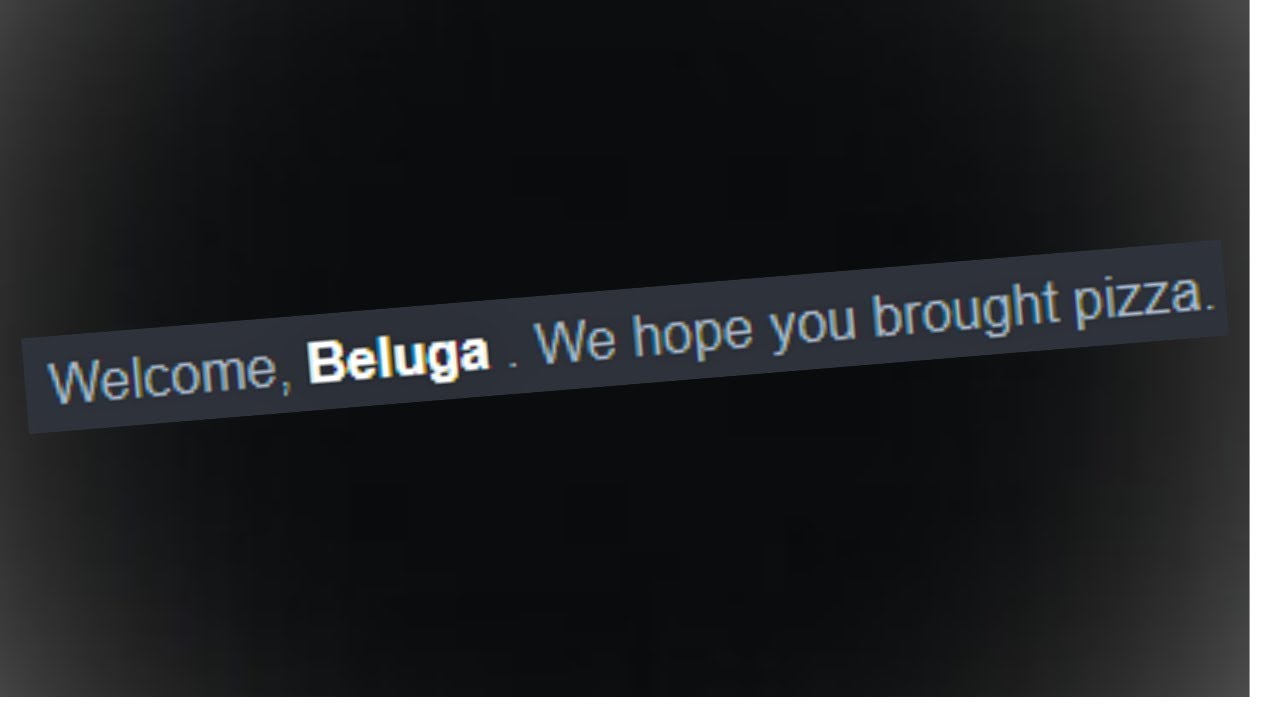 if Beluga joined our discord server