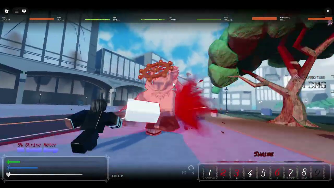 Sukuna Vs Mahoraga | Untitled Combat Demo Rework Roblox