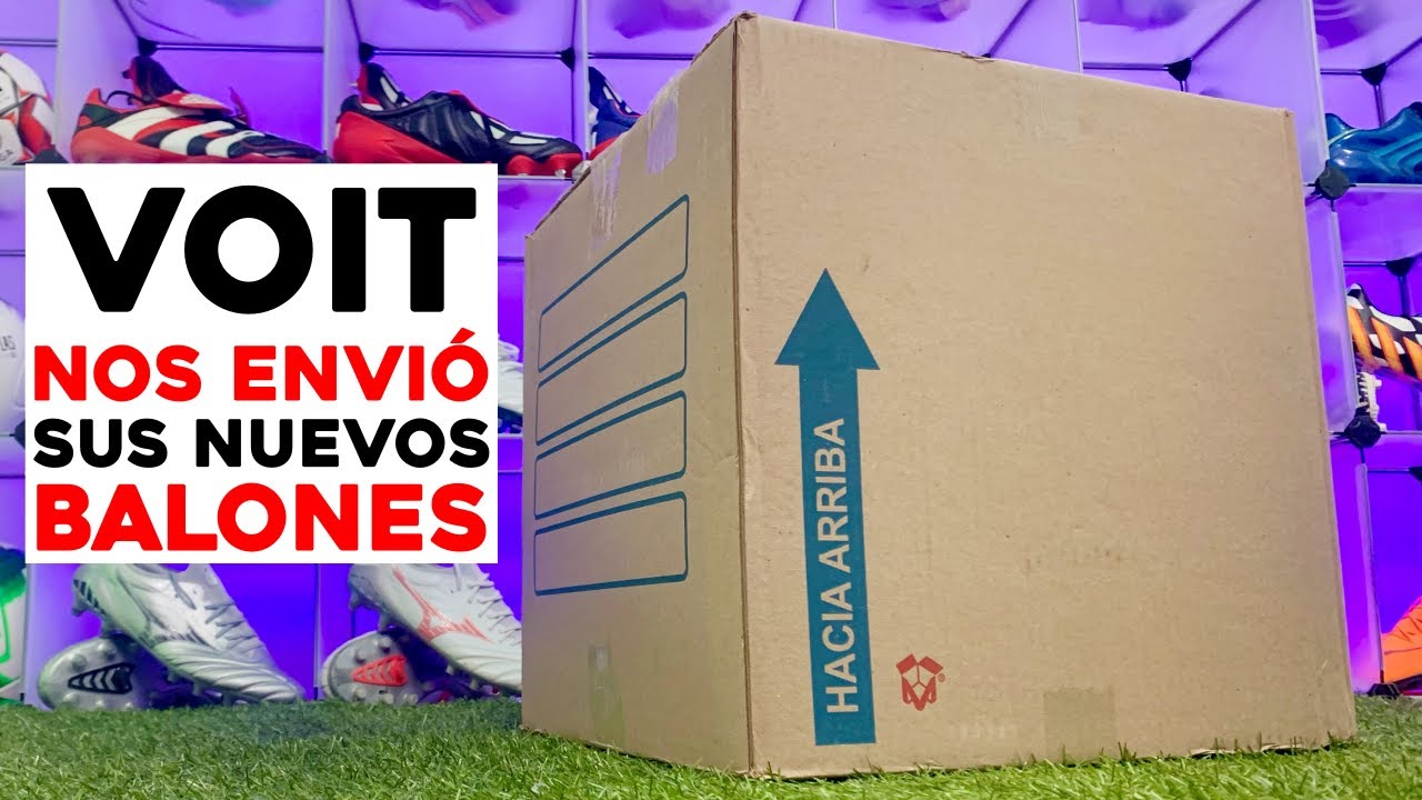 VOIT nos envió sus NUEVOS BALONES TRACER | UNBOXING & REVIEW