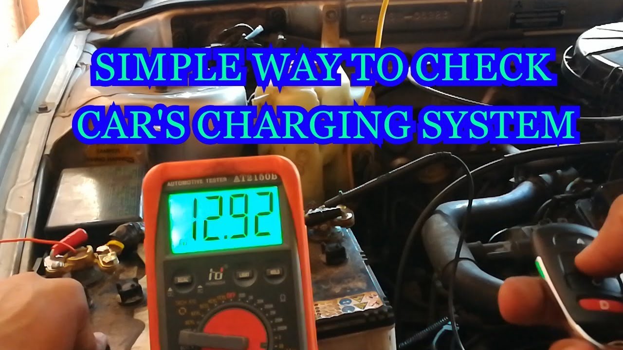 Check Your CAR CHARGING SYSTEM using this simple way