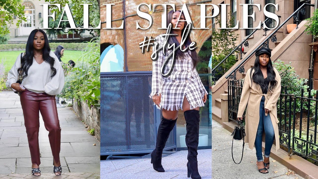 FALL FASHION STAPLES I SOULSTYLEBEAUTY
