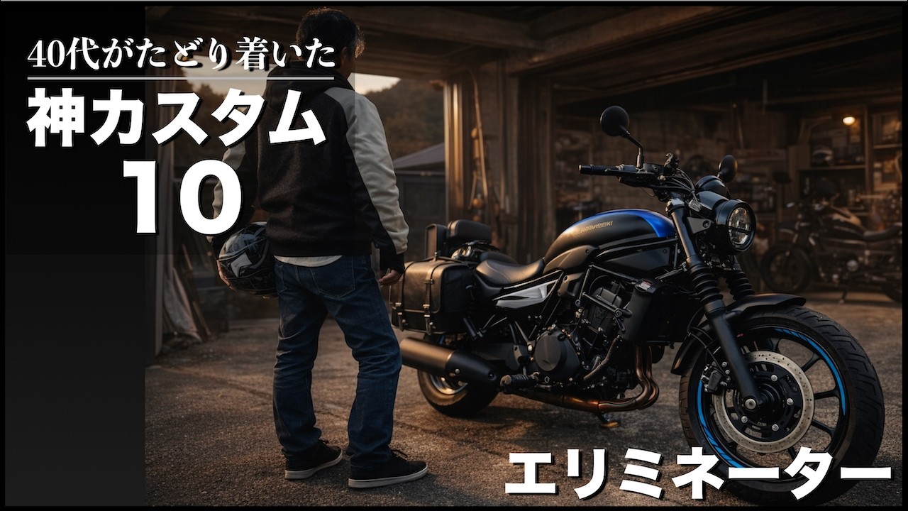エリミネーター400SE｜おっさんが本気で選んだ神カスタム10