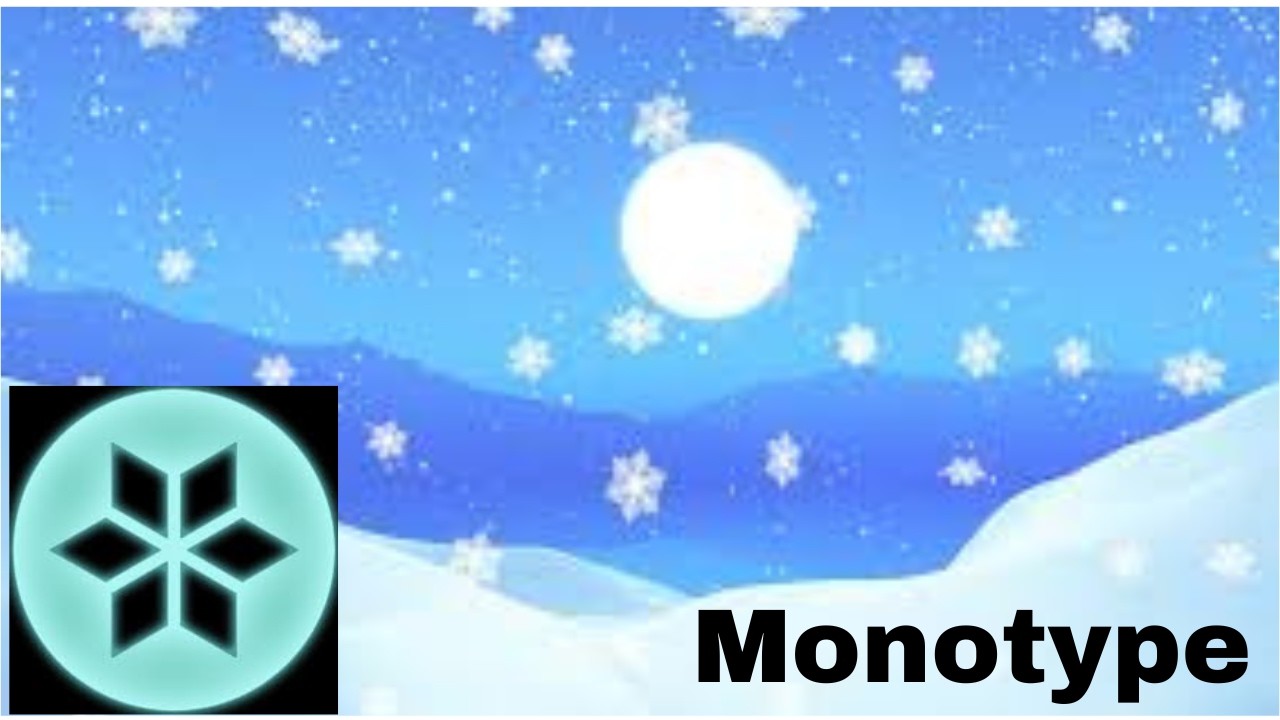 Running Ice in Monotype