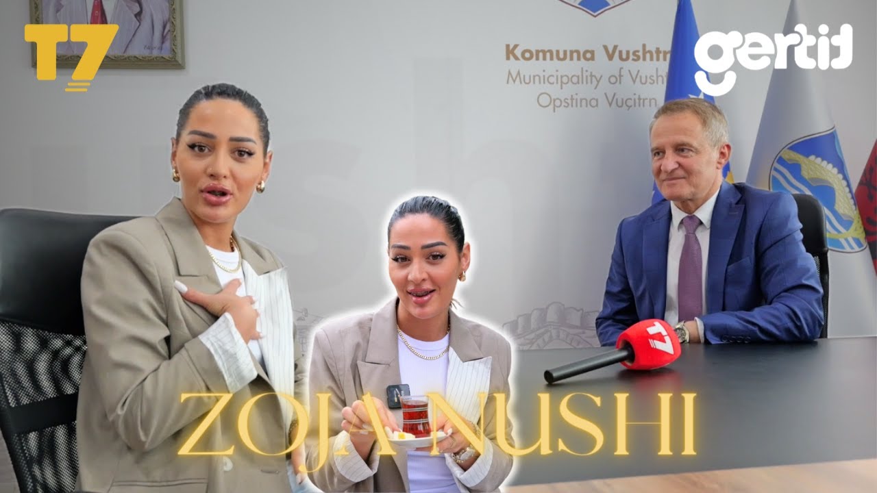 Zoja Nushi bëhet -kryetare e komunës-, shkon në Vushtrri te Ferit Idrizi me çaj rusi | T7