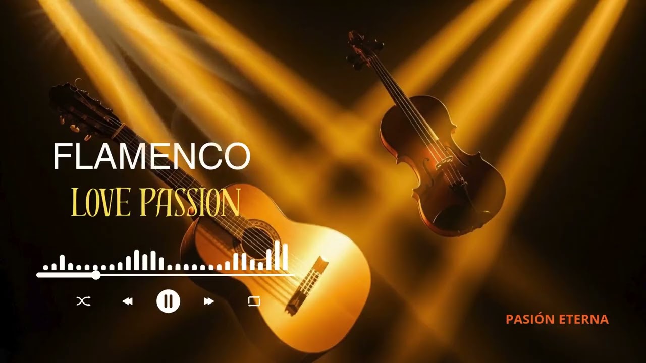 Passionate Andalusian Flamenco | Romantic Guitar & Violin Harmony