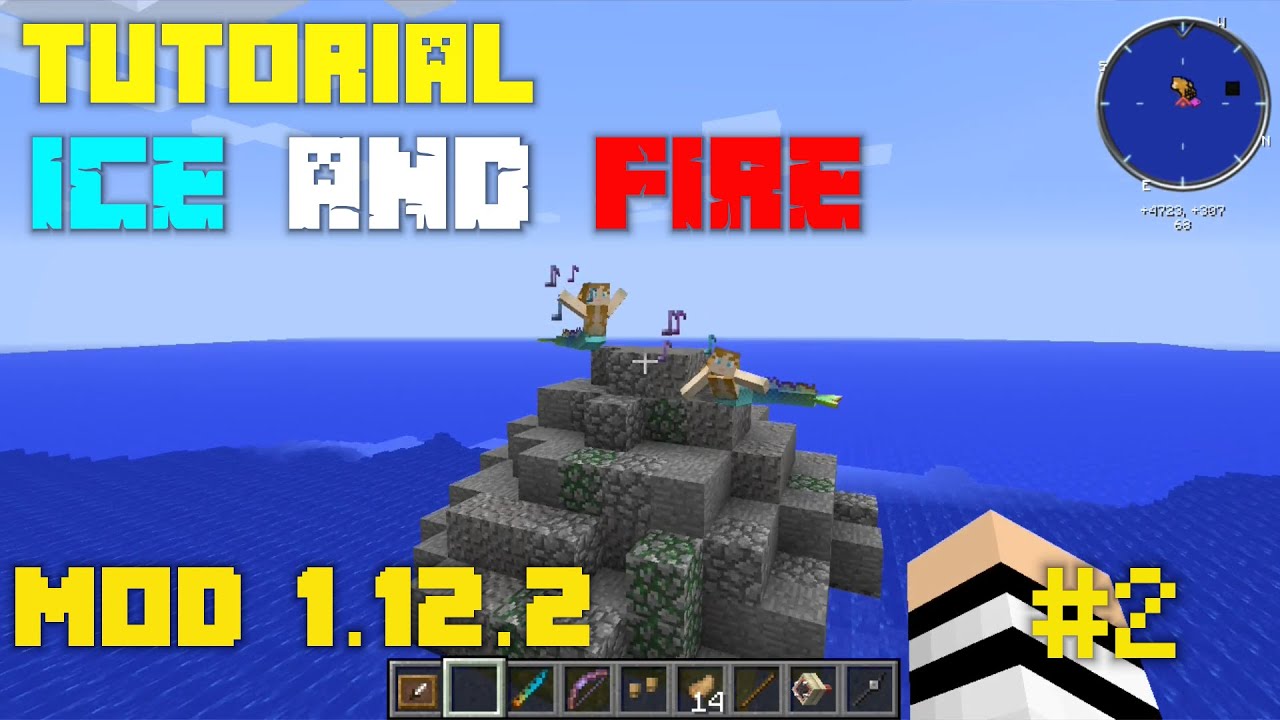 TUTORIAL ICE AND FIRE MOD #2 - MINECRAFT 1.12.2 / HIPOGRIFOS, SIRENAS, HADAS Y MÁS!!