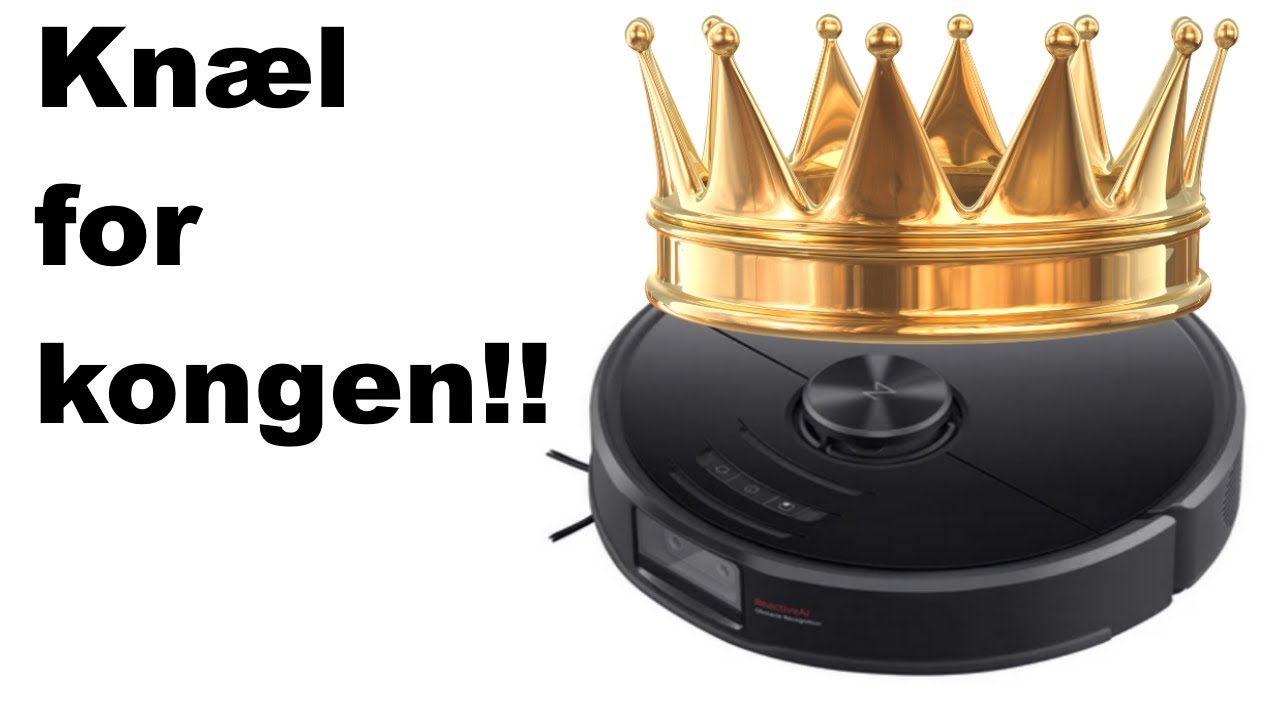 Roborock S6 MaxV - Kongen af Robotstøvsugere i 2021 - Rent Blær fra Roborock!