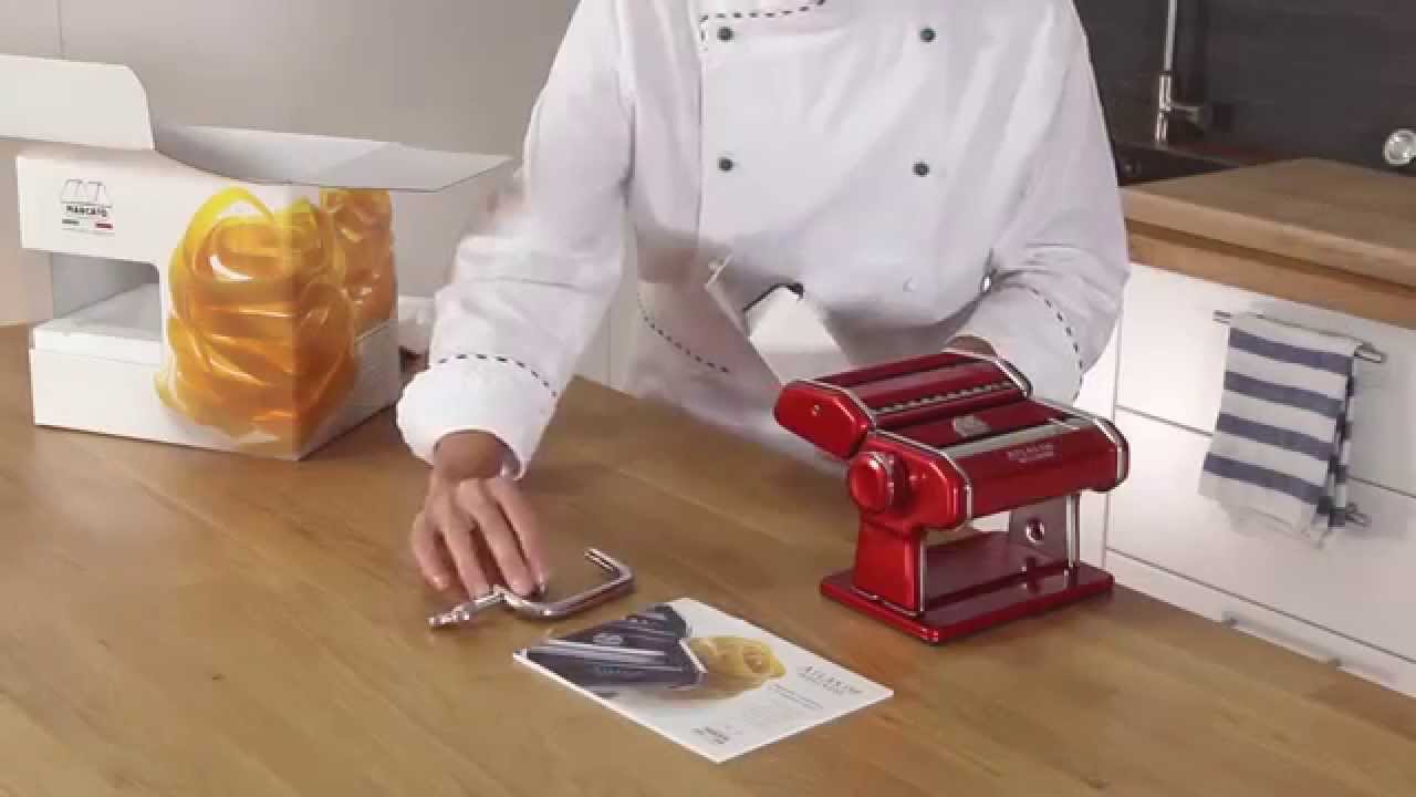 La pasta fresca fatta in casa con Marcato Atlas 150 - Video tutorial