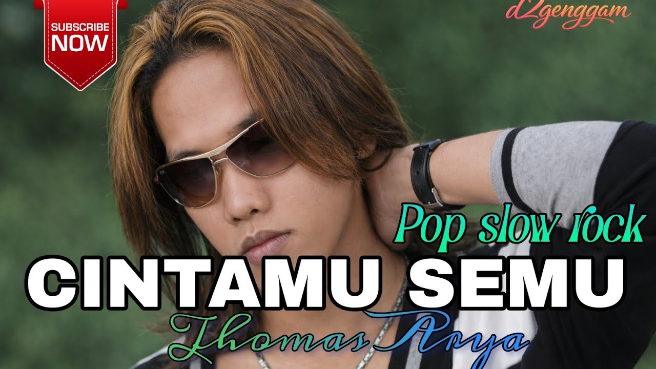 CINTAMU SEMU - Thomas Arya | Pop slow rock cover IA video lirik 