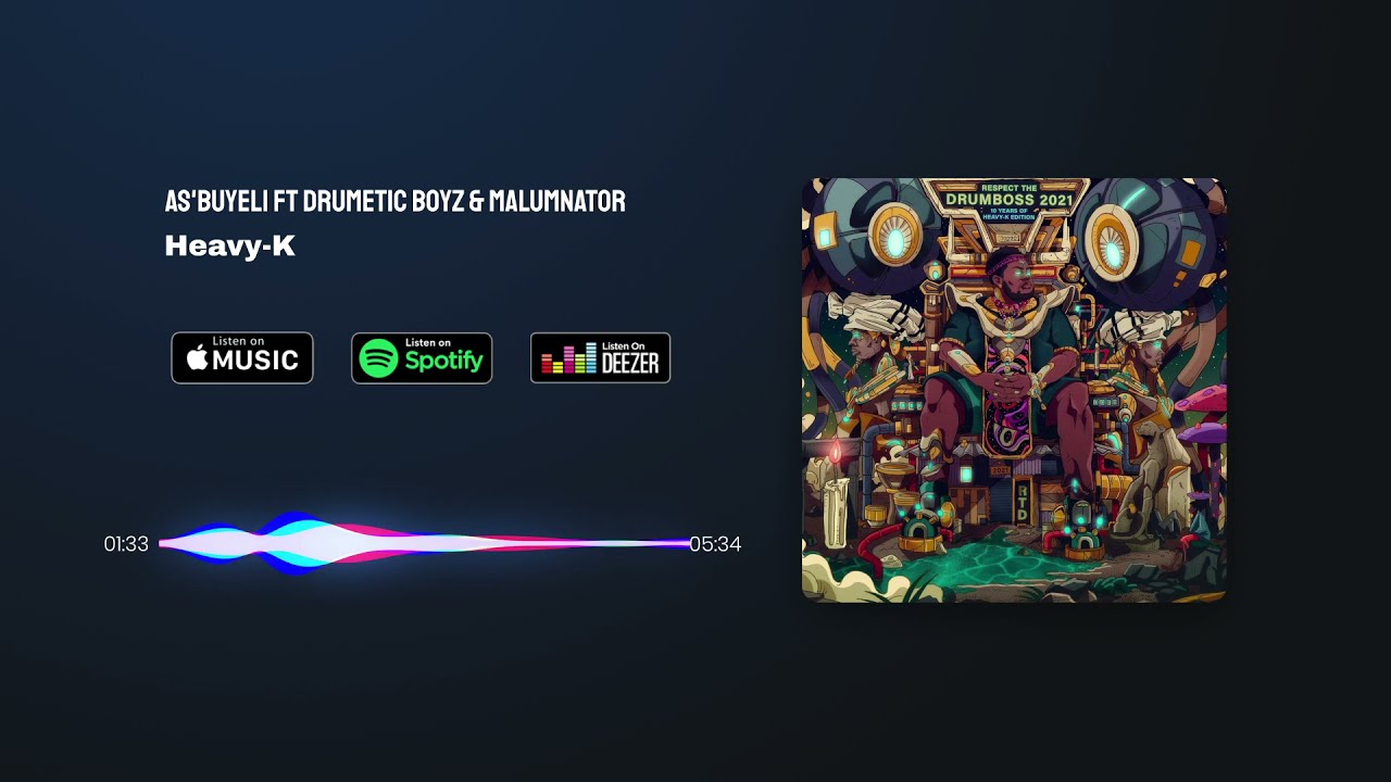 Heavy-K - As'buyeli ft Drumetic Boyz & Malumnator (Visualizer)