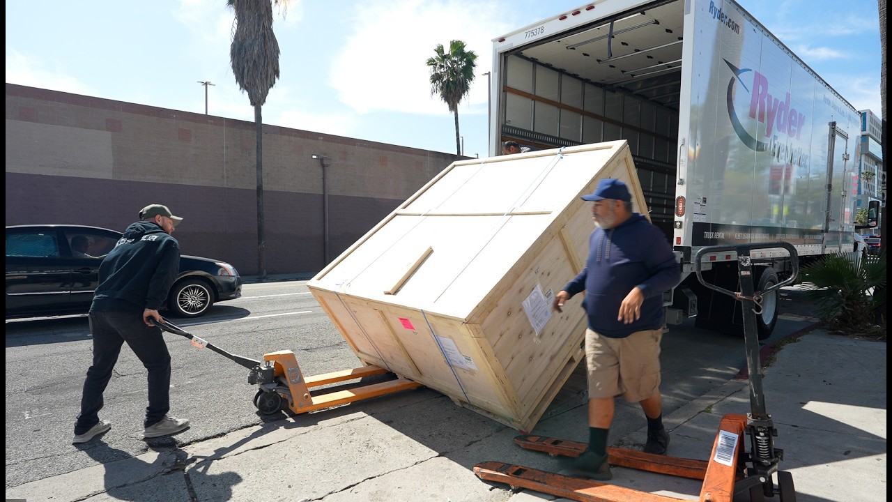 1000LB PACKAGE DROP OFF/ MORE BUILDS INCOMING