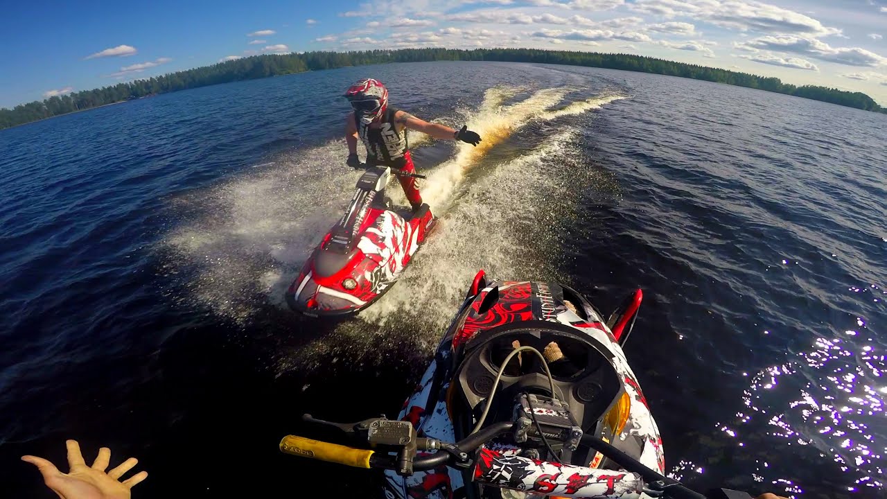 Watercross 200hp sled  -  100% GoPro 4 edit