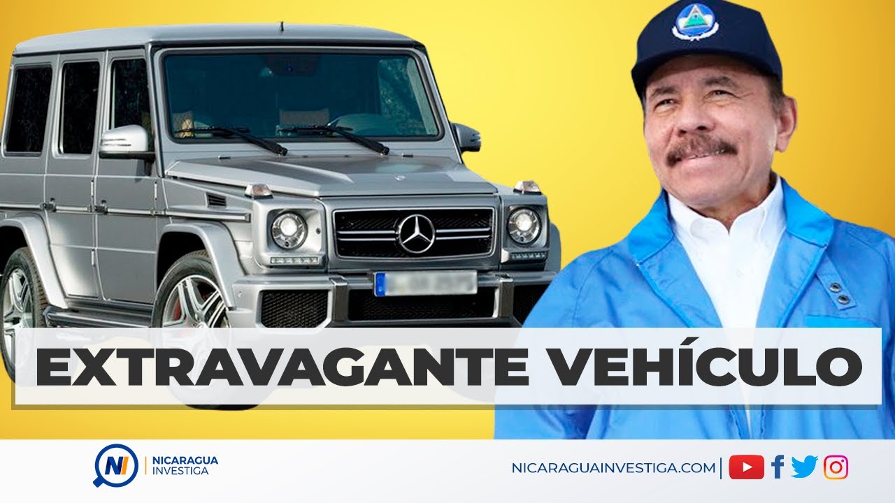 El EXTRAVAGANTE vehículo de Daniel Ortega