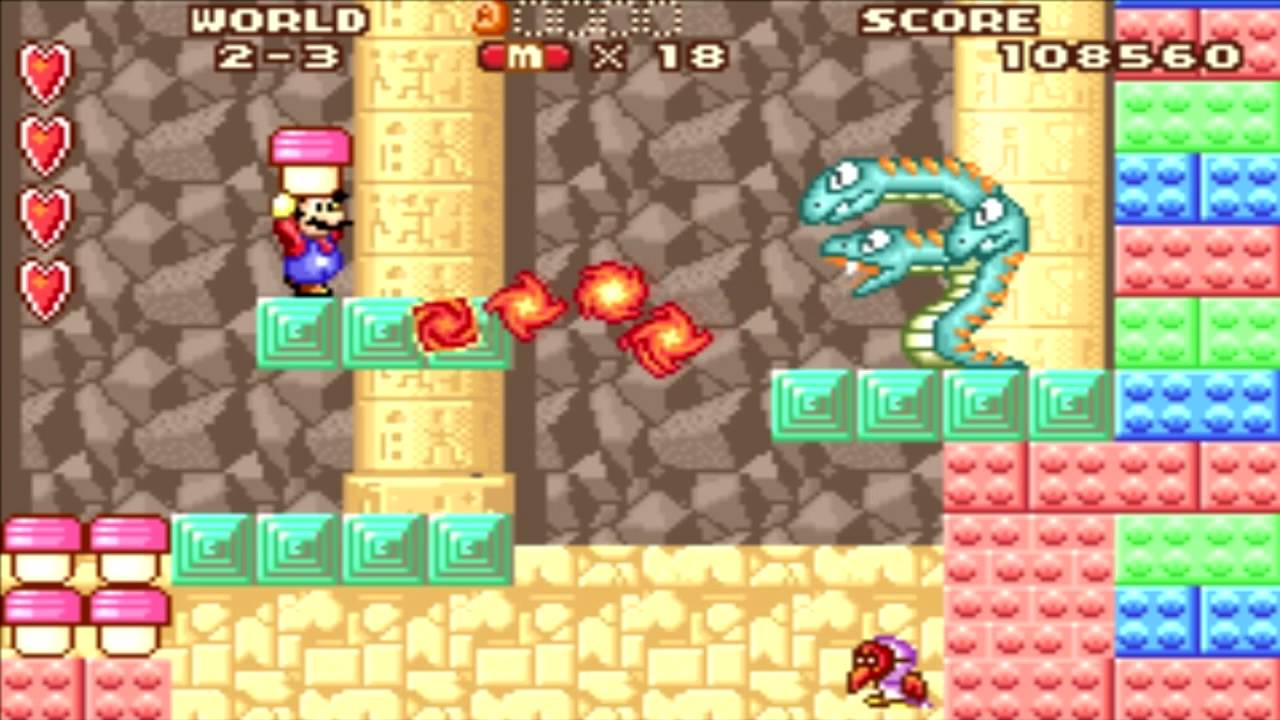 Super Mario Advance (GBA) Boss #2 Triclyde