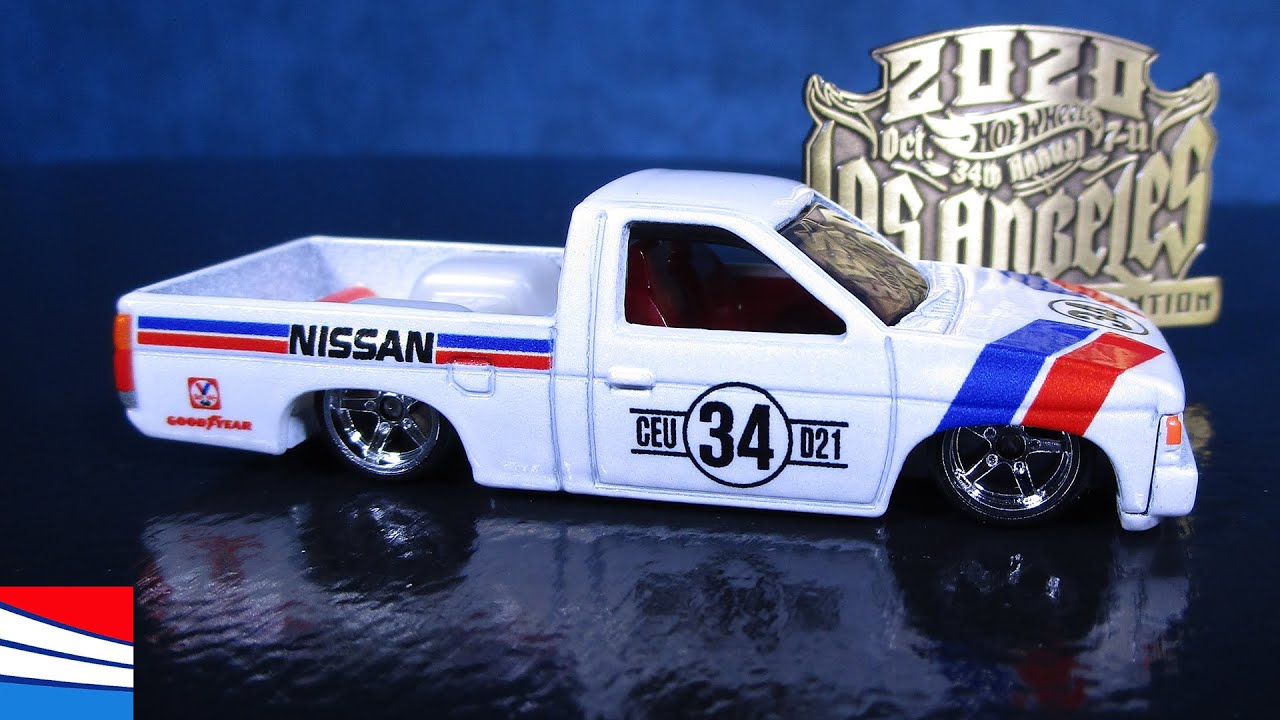 Truckin' Tuesday '93 Nissan D21 Hard Body Custom Pick Up from 2020 Hot Wheels Collectors Convention