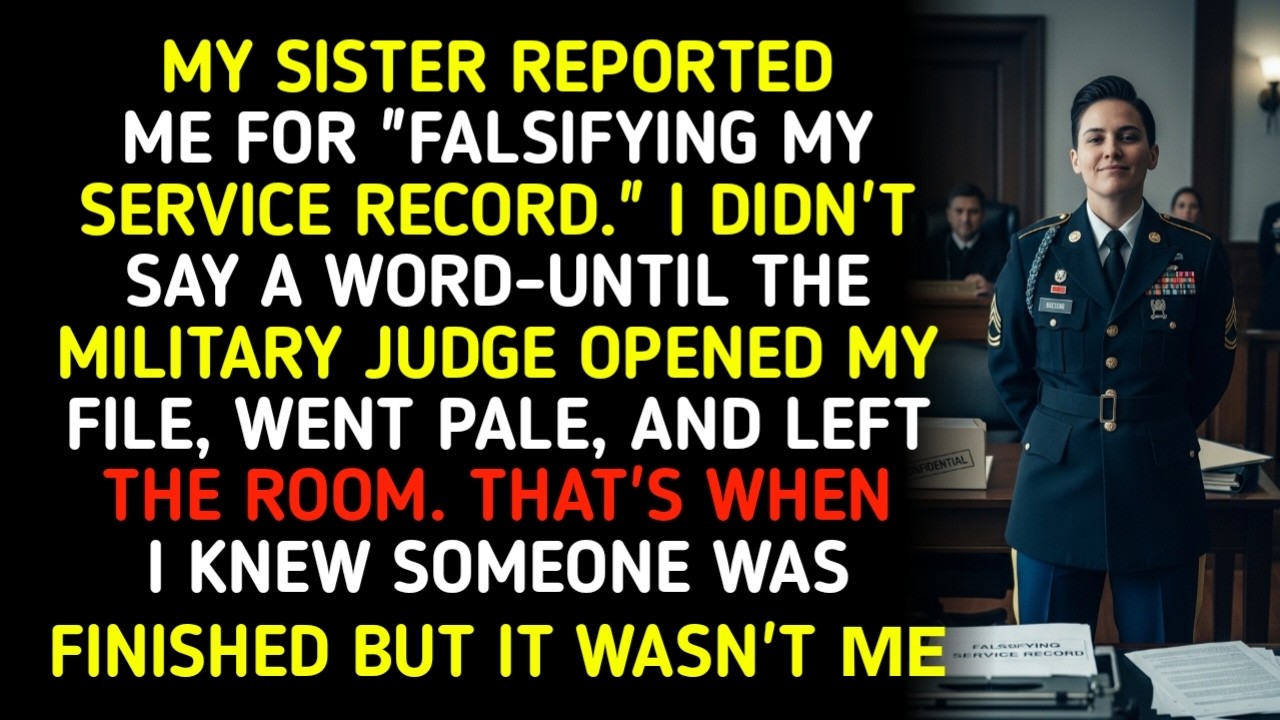 MY SISTER REPORTED ME FOR 