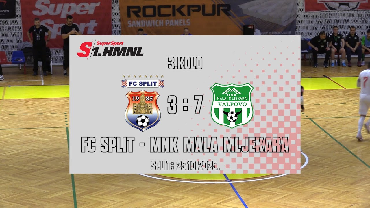 UMN_TV 1HMNL_FC Split - MNK Mala Mljekara (Sažetak)