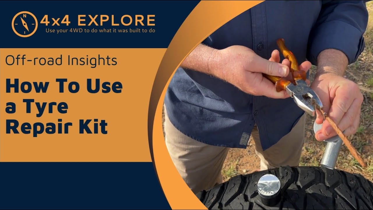 How to use a Tyre Repair Kit