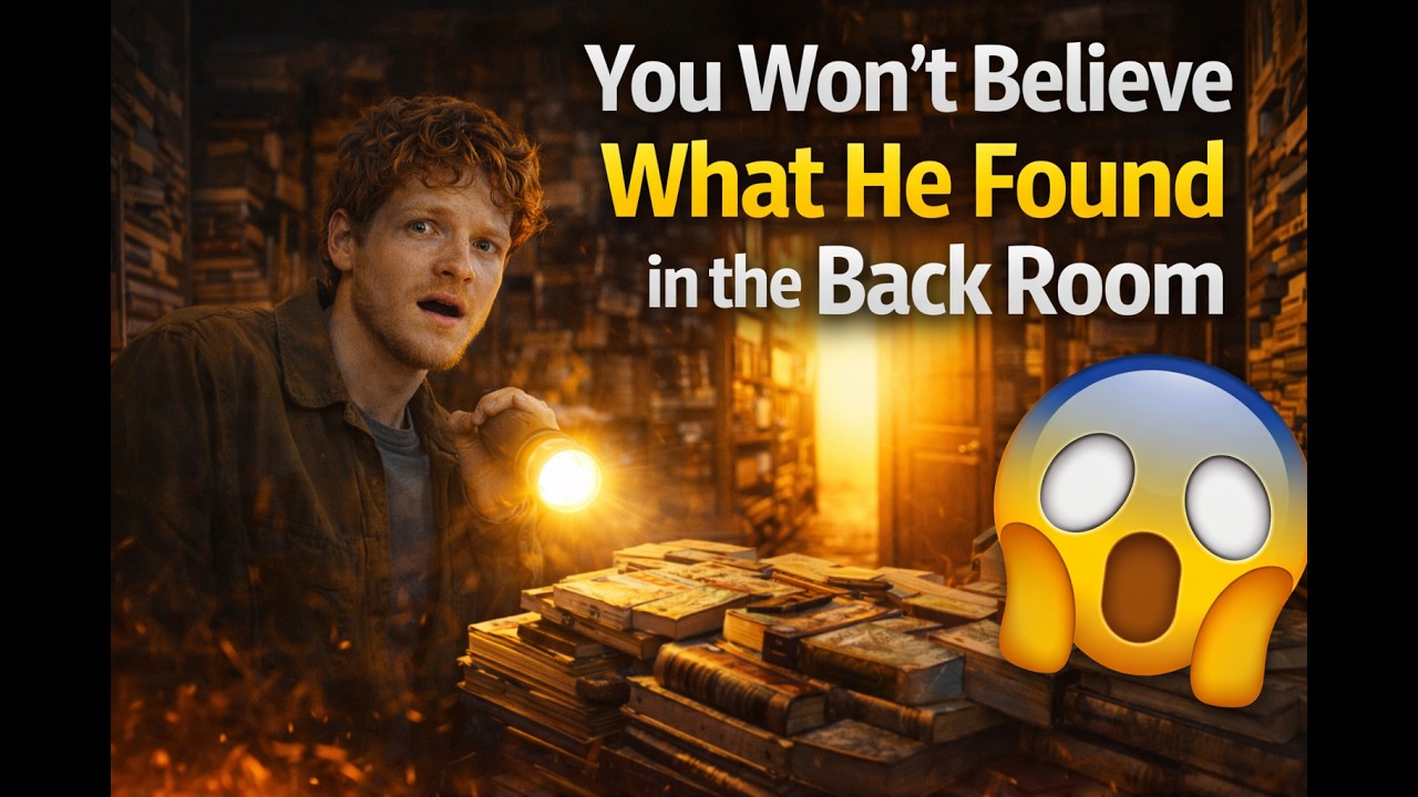 You Won’t Believe What He Found in the Back Room