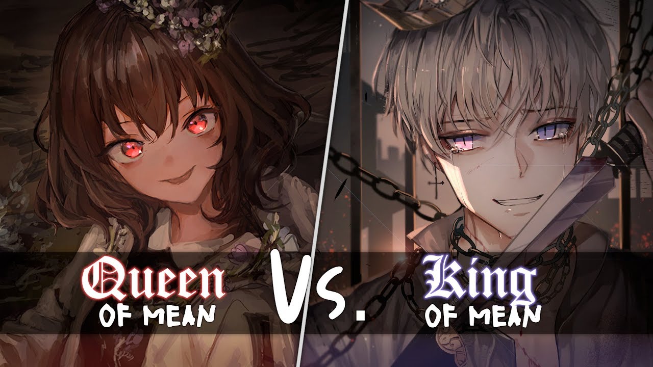Nightcore ↬ королева VS. короля подлости [NV | SV]