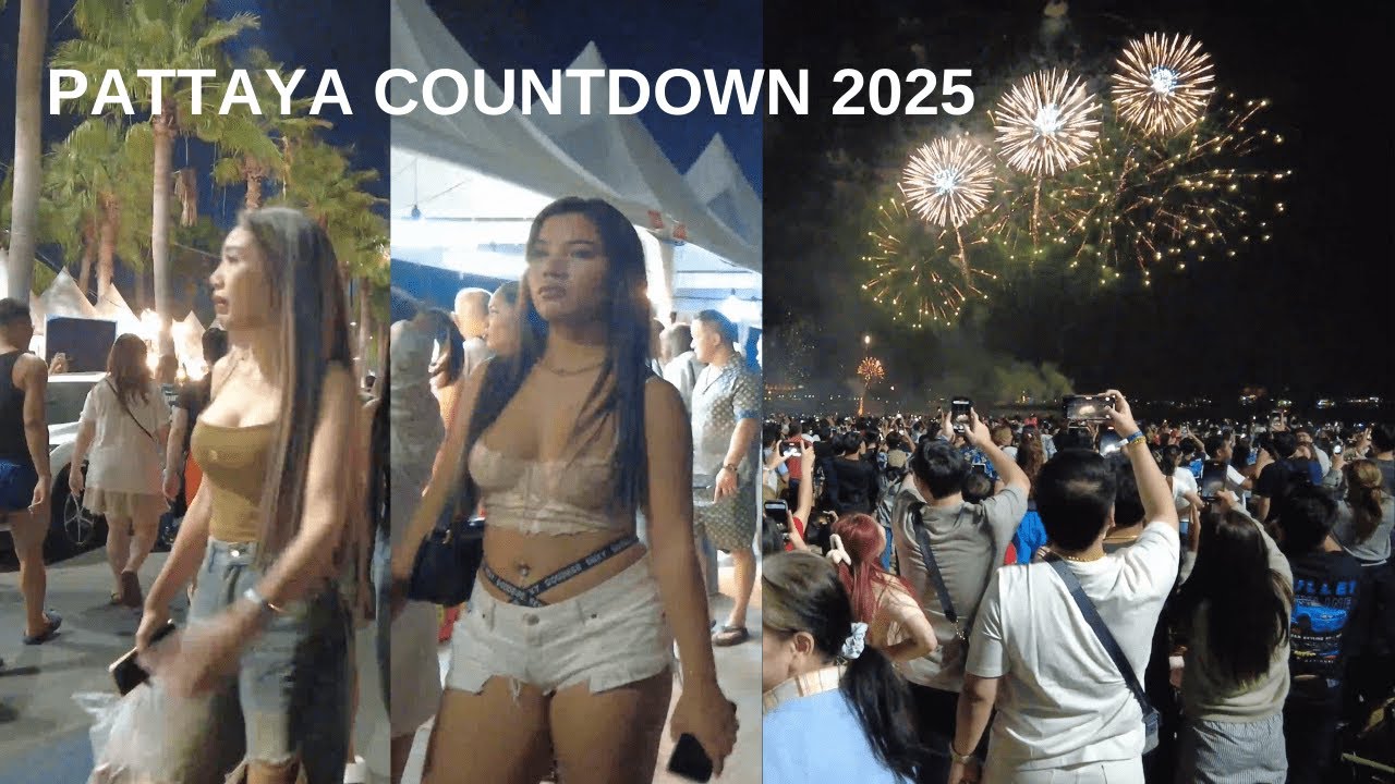 Pattaya Countdown 2025: Epic Celebration on Beach Road!