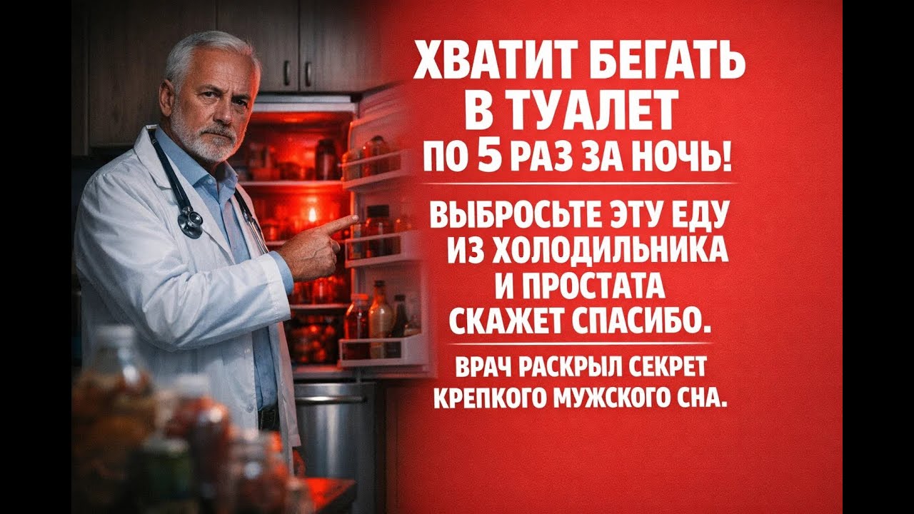 Простата перестанет будить по ночам: срочно уберите со стола эти 3 продукта, чтобы спать до утра