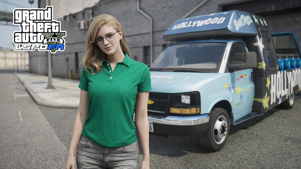 Gta 5 Episode Going To Work As Hollywood Tour Bus Female Driver - Freelance Jobs!