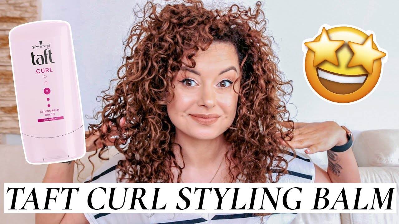 DO DW&Oacute;CH RAZY SZTUKA? TAFT CURL STYLING BALM ✦ TEST NA ŻYWO