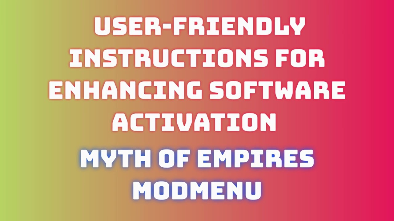 [Myth of Empires CHEAT 2024 / PRIVATE HACK / ESP + AIMBOT (LEGIT) - Not Detected]