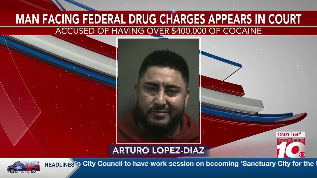 VIDEO: Amarillo man facing federal charges, accused of having more than $400,000 in cocaine