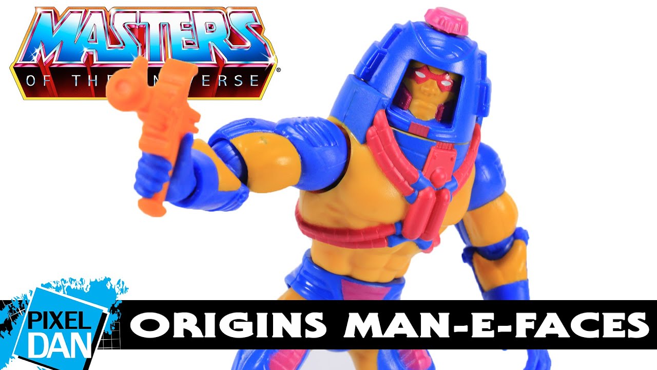 Man-E-Faces Action Figure Review | Masters of the Universe Origins