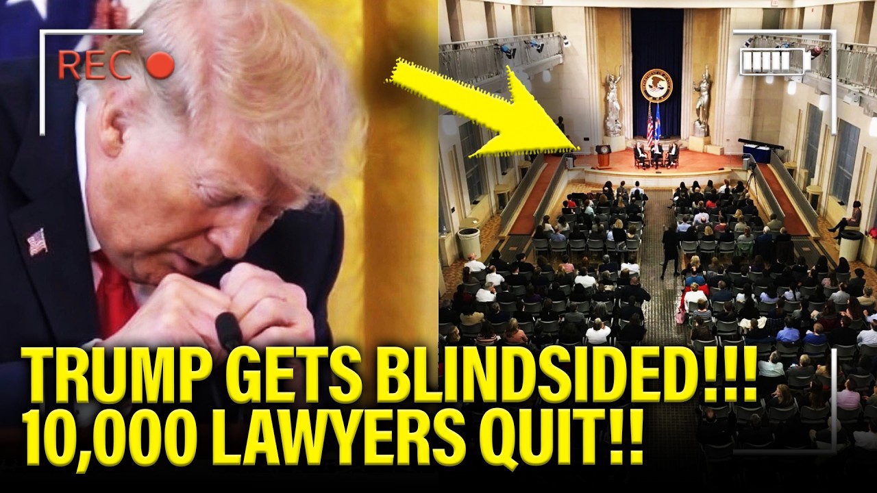 Trump GETS BLINDSIDED as 10,000 Lawyers SUDDENLY QUIT!!!!