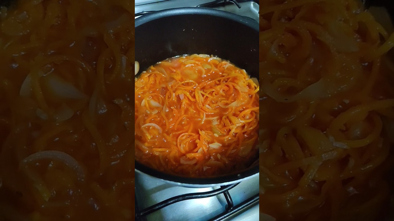 Deliciosa tinga de zanahoria #recetasfaciles #shortsvideo #recetas #tinga #vegetariano