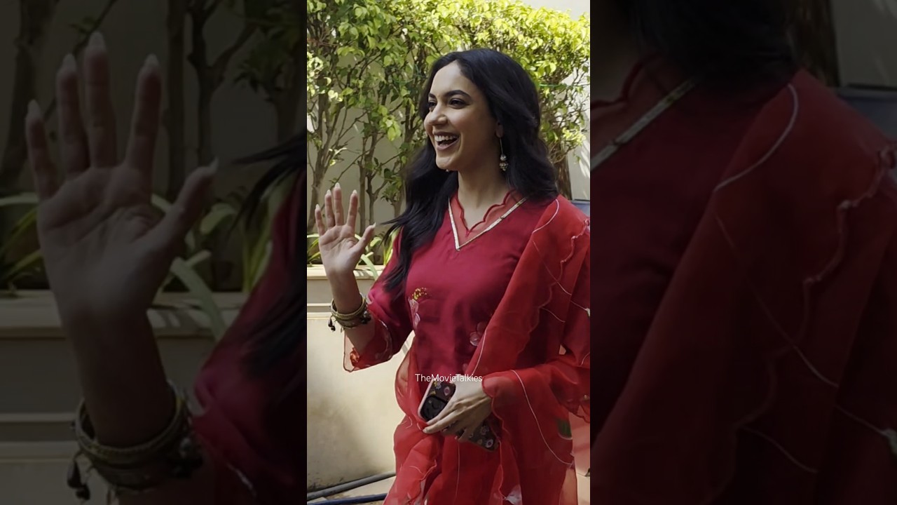 #RituVarma at #Mazaka Promotions ❤️ | #shorts #youtubeshorts